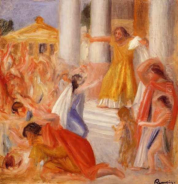 Oedipus Rex Oil Painting by Pierre Auguste Renoir