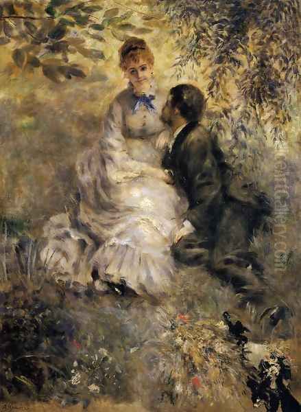 The Lovers Oil Painting by Pierre Auguste Renoir