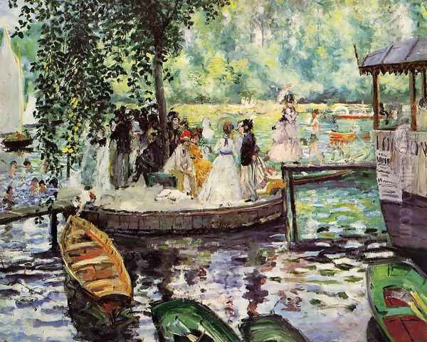 La Grenouillere2 Oil Painting by Pierre Auguste Renoir