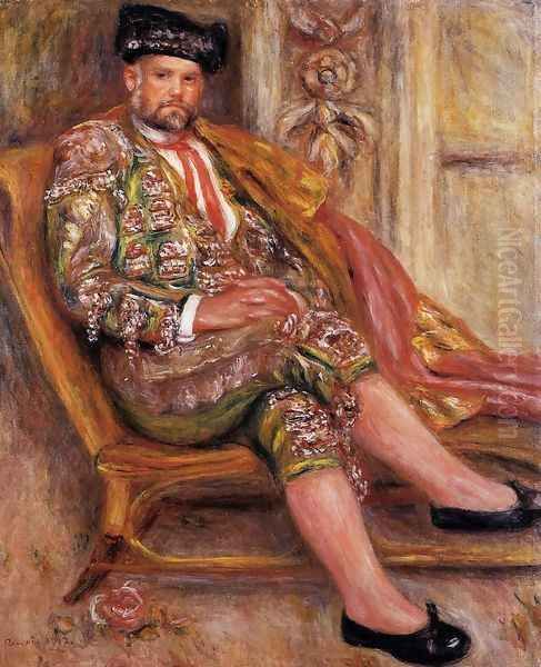 Ambroise Vollard Dressed As A Toreador Oil Painting by Pierre Auguste Renoir