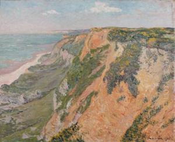 Bord De Mer Oil Painting by Maxime Maufra