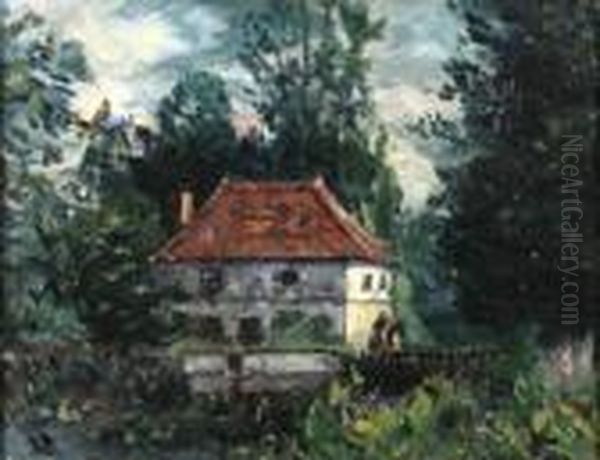 Le Moulin Oil Painting by Maxime Maufra