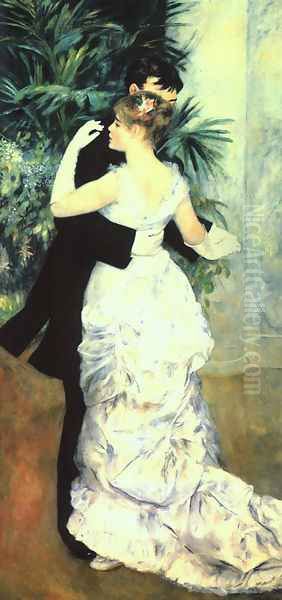 La Danse à la Ville Oil Painting by Pierre Auguste Renoir