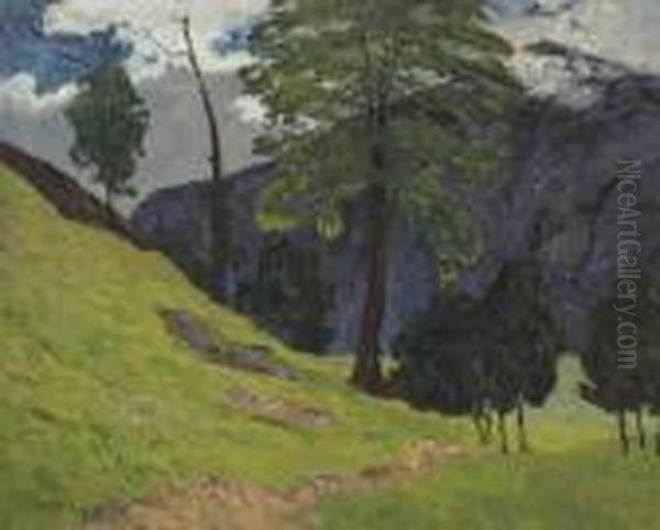 Solitude, Vallee De Glencoe, Ecosse Oil Painting by Maxime Maufra