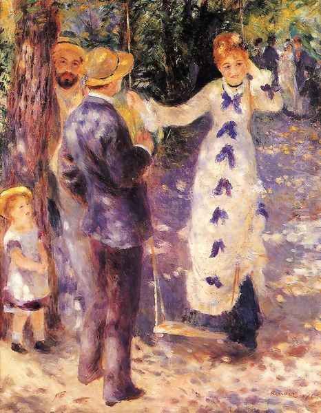 The Swing2 Oil Painting by Pierre Auguste Renoir