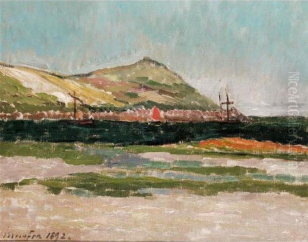 Bord De Mer Oil Painting by Maxime Maufra