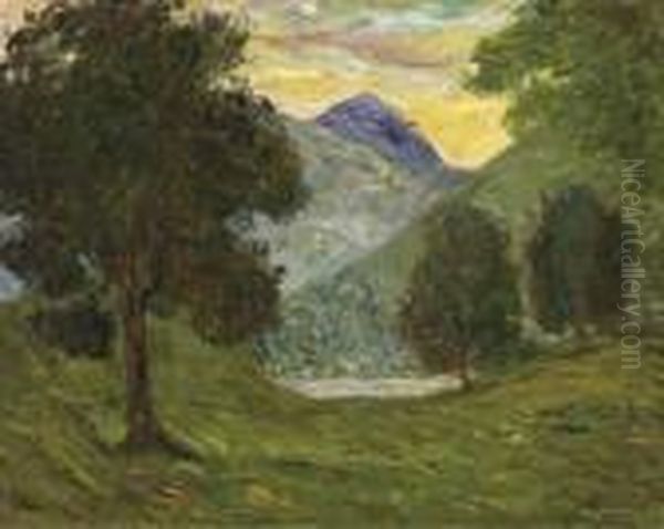 La Vallee De Glencoe--ecosse Oil Painting by Maxime Maufra