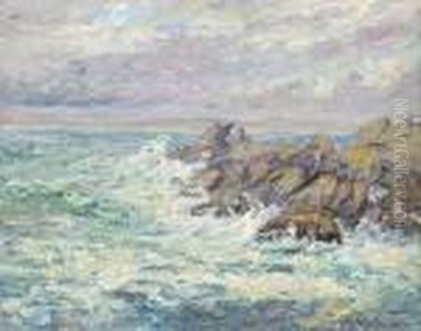 L'appel Du Large Oil Painting by Maxime Maufra