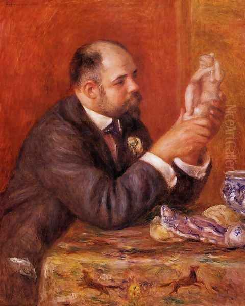 Ambroise Vollard Oil Painting by Pierre Auguste Renoir