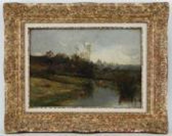 Paysage De Campagne Oil Painting by Anton Mauve