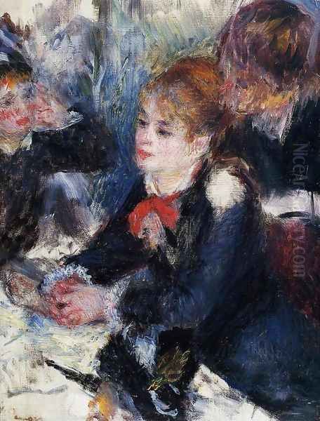 At The Milliners Oil Painting by Pierre Auguste Renoir