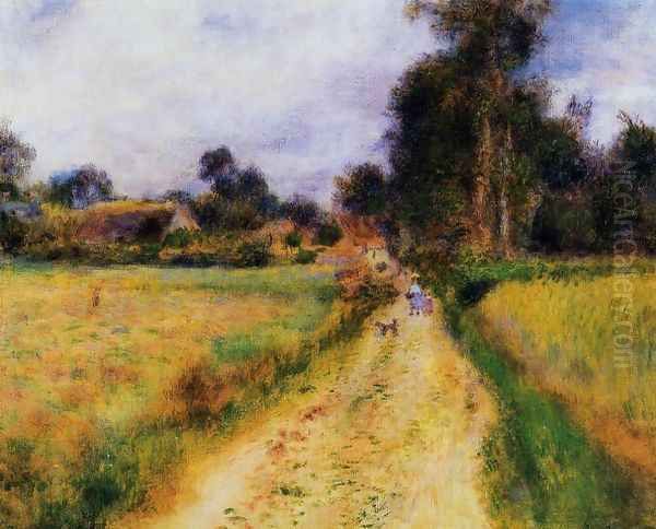 The Farm2 Oil Painting by Pierre Auguste Renoir