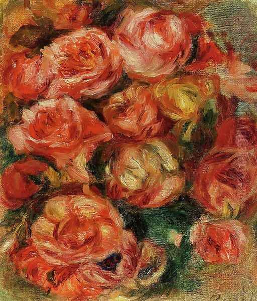 Bouquet Of Flowers2 Oil Painting by Pierre Auguste Renoir