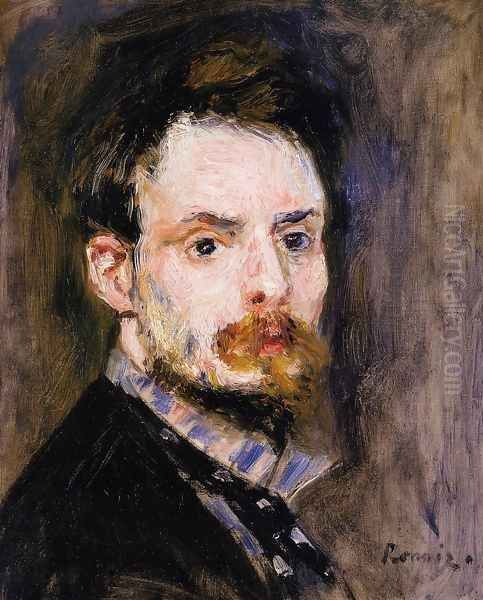 Self Portrait2 Oil Painting by Pierre Auguste Renoir