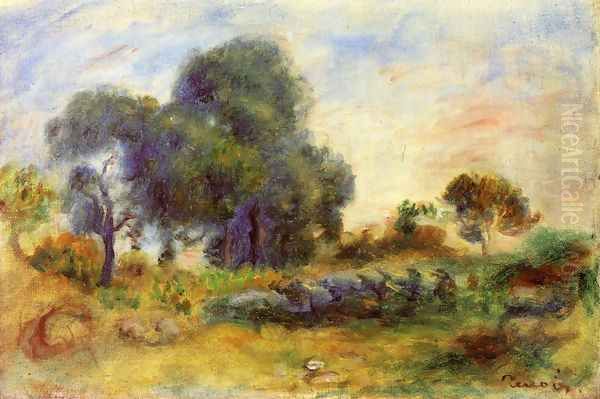 Landscape 6 Oil Painting by Pierre Auguste Renoir