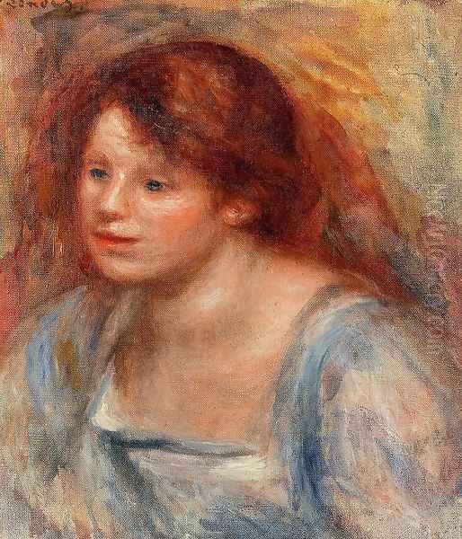 Lucienne Oil Painting by Pierre Auguste Renoir