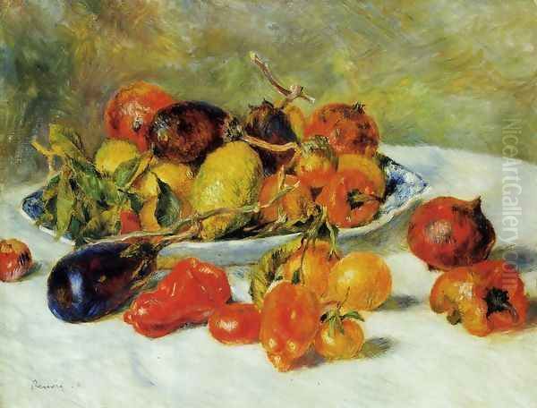 Fruits from the Midi Oil Painting by Pierre Auguste Renoir