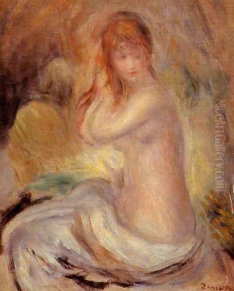 Bather2 Oil Painting by Pierre Auguste Renoir