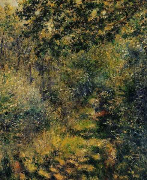 Path Through The Woods Oil Painting by Pierre Auguste Renoir