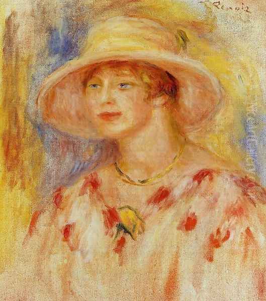 Lydia Sieligmann Oil Painting by Pierre Auguste Renoir