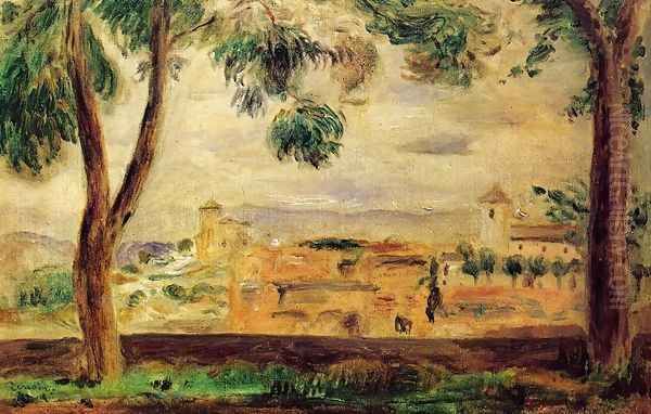 Cagnes Oil Painting by Pierre Auguste Renoir