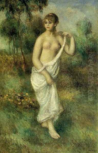 Bather5 Oil Painting by Pierre Auguste Renoir