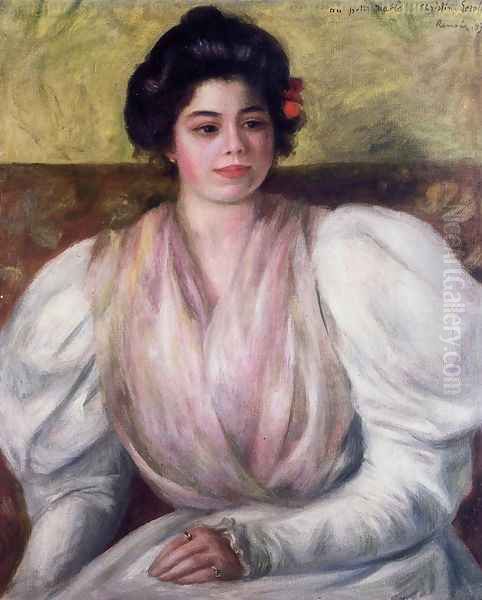 Christine Lerolle Oil Painting by Pierre Auguste Renoir