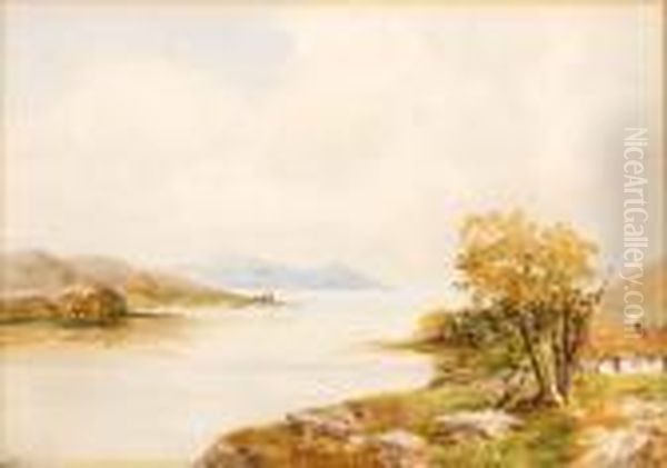 Kenmare Estuary Oil Painting by William Bingham McGuinness