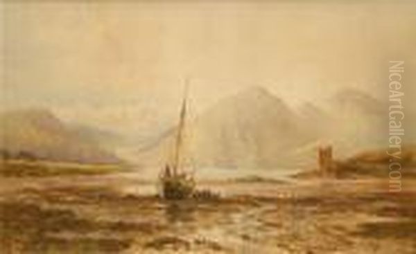 Low Tide Oil Painting by William Bingham McGuinness