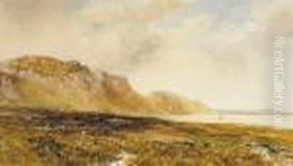 In The Glen Oil Painting by William Bingham McGuinness