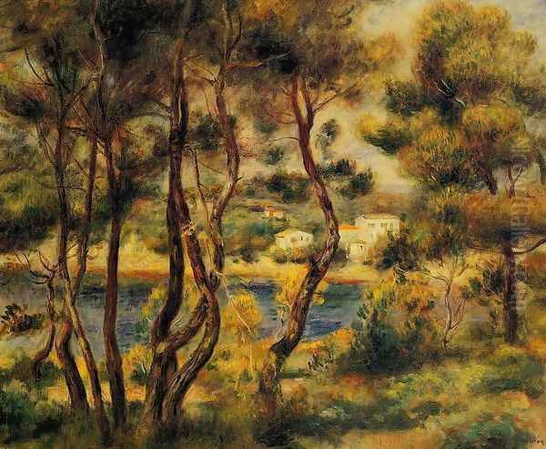 Cape Saint Jean Oil Painting by Pierre Auguste Renoir