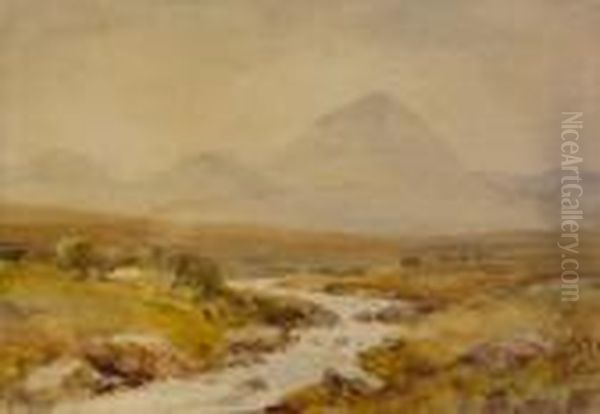 Errigal, From Near Falcarragh Oil Painting by William Bingham McGuinness