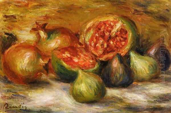 Still Life With Figs Oil Painting by Pierre Auguste Renoir