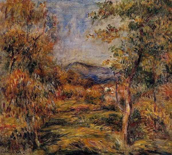 Cagnes Landscape9 Oil Painting by Pierre Auguste Renoir