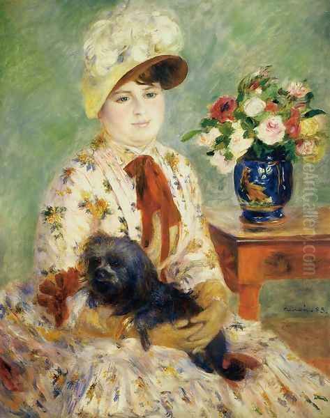 Madame Hagen Oil Painting by Pierre Auguste Renoir