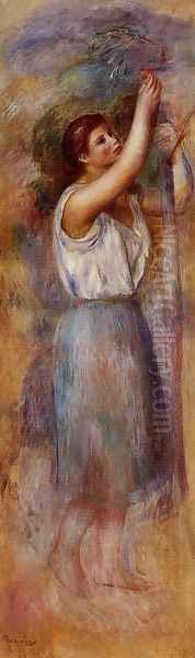 Study Of A Woman2 Oil Painting by Pierre Auguste Renoir