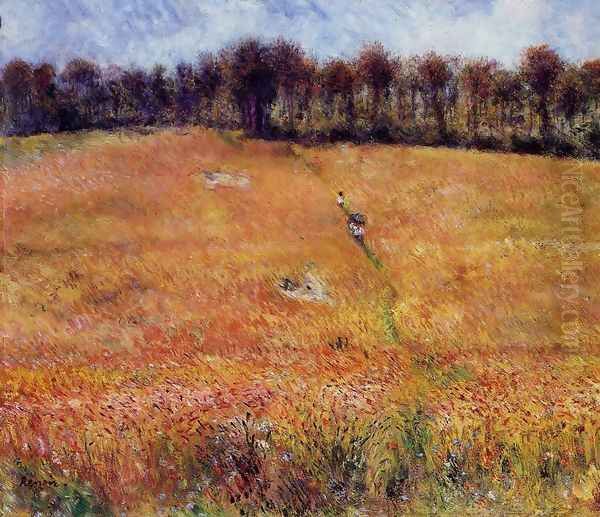 Path Through The High Grass Oil Painting by Pierre Auguste Renoir