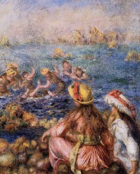 Bathers4 Oil Painting by Pierre Auguste Renoir