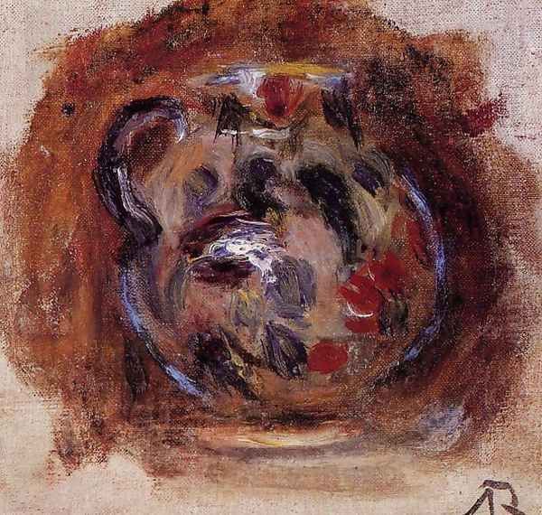 Earthenware Jug Oil Painting by Pierre Auguste Renoir