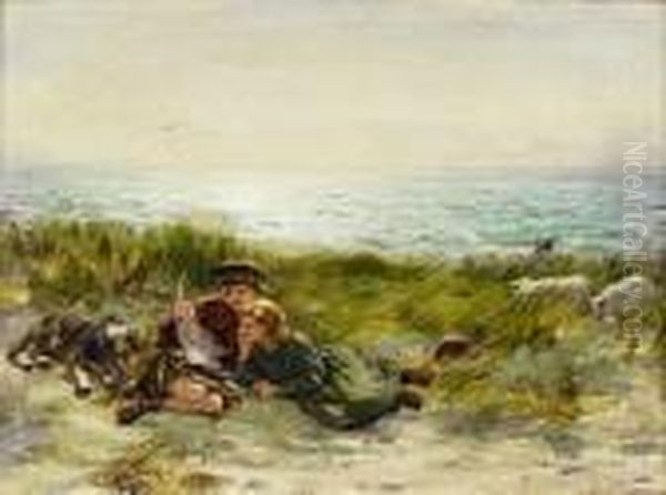 A Seabird Oil Painting by William McTaggart