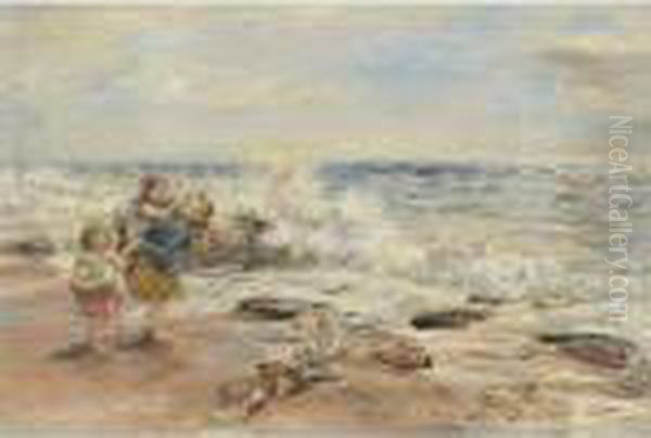 The Sounding Sea Oil Painting by William McTaggart