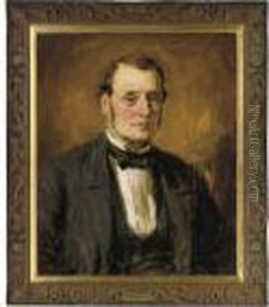 Portrait Of A Gentleman Oil Painting by William McTaggart