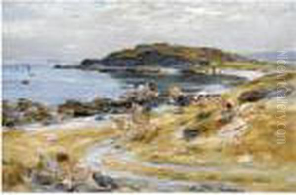 Port-an-righ Oil Painting by William McTaggart