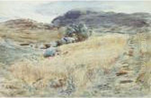 The Crofters' Harvest Oil Painting by William McTaggart