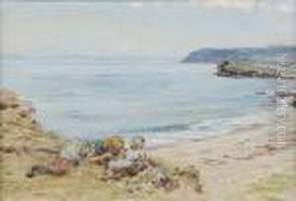 Dunaverty Oil Painting by William McTaggart