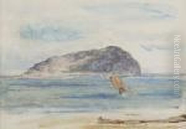 Davaar Island, Campbeltown Oil Painting by William McTaggart