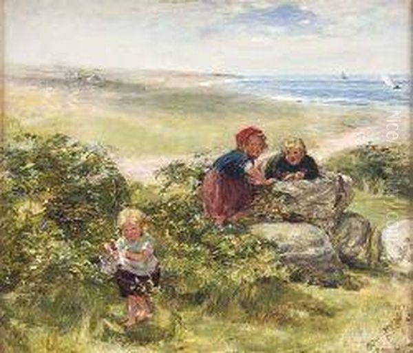 June Day, Arran Oil Painting by William McTaggart