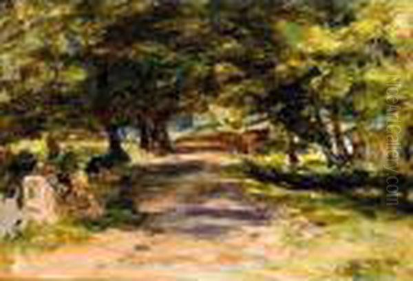 The Avenue Oil Painting by William McTaggart