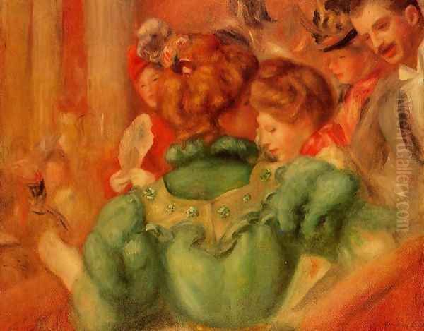 The Loge2 Oil Painting by Pierre Auguste Renoir