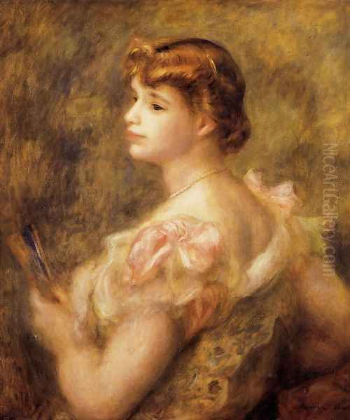 Madame Charles Fray Oil Painting by Pierre Auguste Renoir